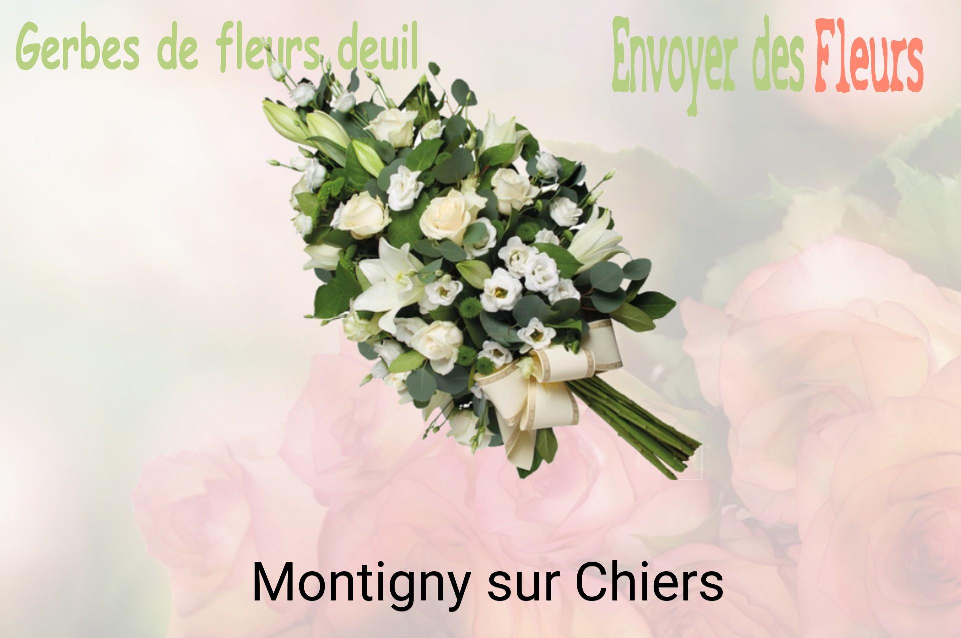 Gerbe de fleurs de deuil livrée à Montigny-sur-Chiers